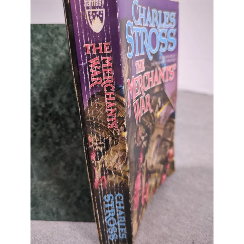Charles Stross The Merchants War Merchant Princes 2008 First Mass Market Edition